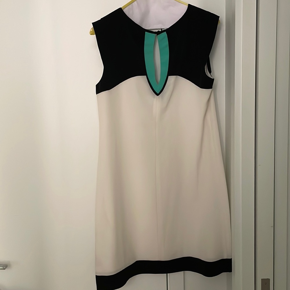 Gorgeous color block dress!